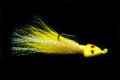 yellow flats jig, gulfstream lures, best flats jig, flats jig, permit jig, permit lure, bonefish jig, bonefish lure, classic lures