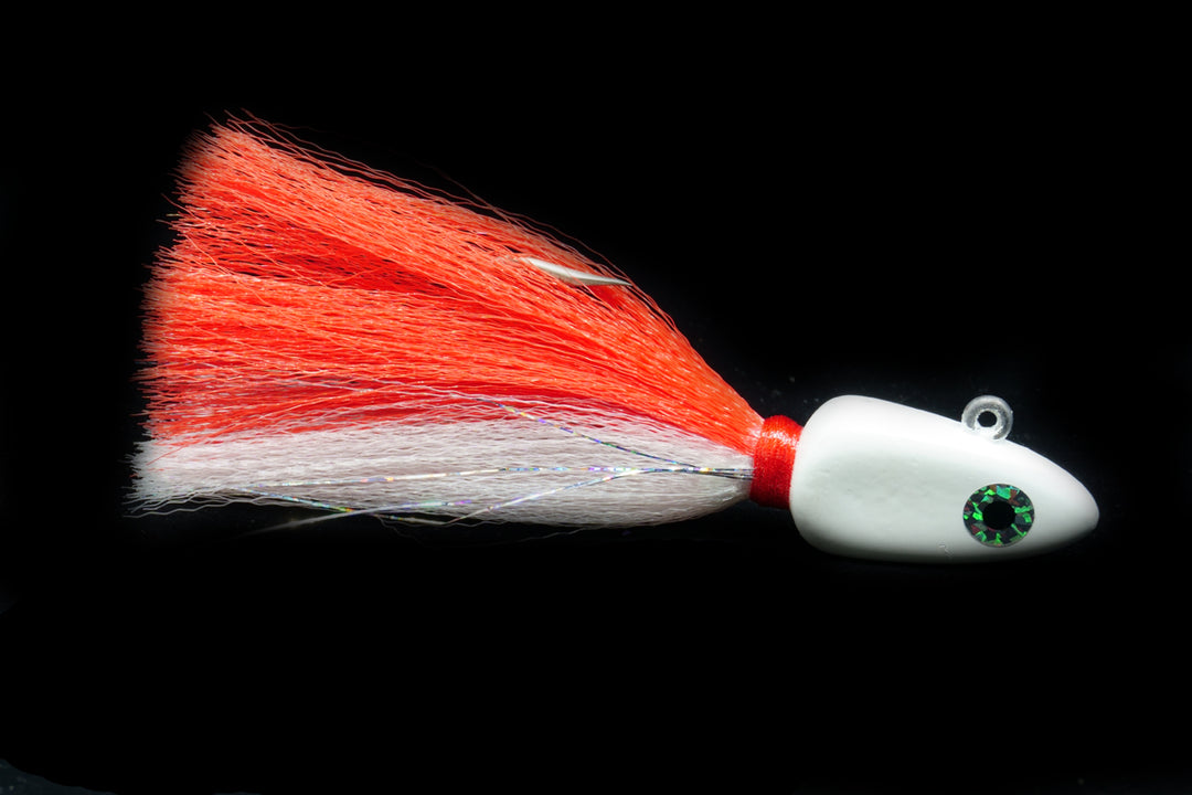 Gulfstream Lures Arrow Head Jig White / 4OZ Gulfstream Lures Arrow Head Jig White / 4OZ