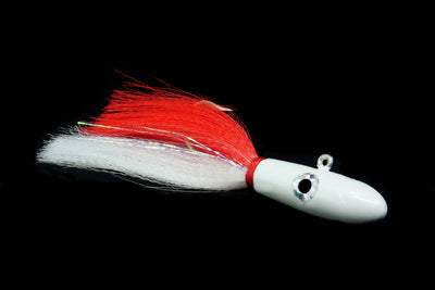 Red and White Deep Jig, gulfstream lures, bottom jigs, bottom lures, grouper lures, snapper lures, amberjack lures, shark lures, halibut lures