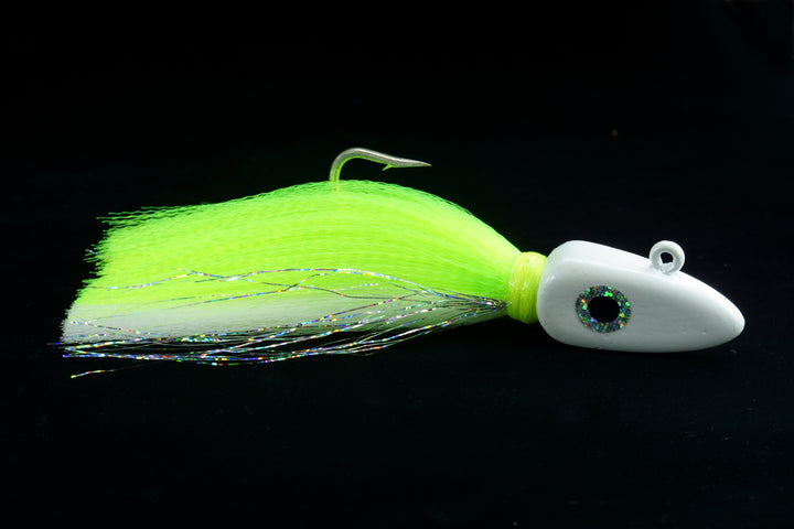 Gulfstream Lures Arrow Head Jig White / 4OZ