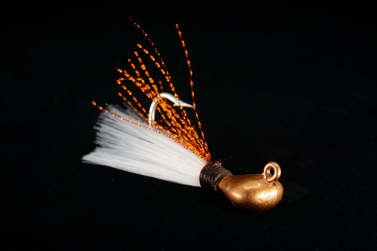 best saltwater fishing lure for redfish trout snook Redfish Jig, 3/8 oz. / Gold